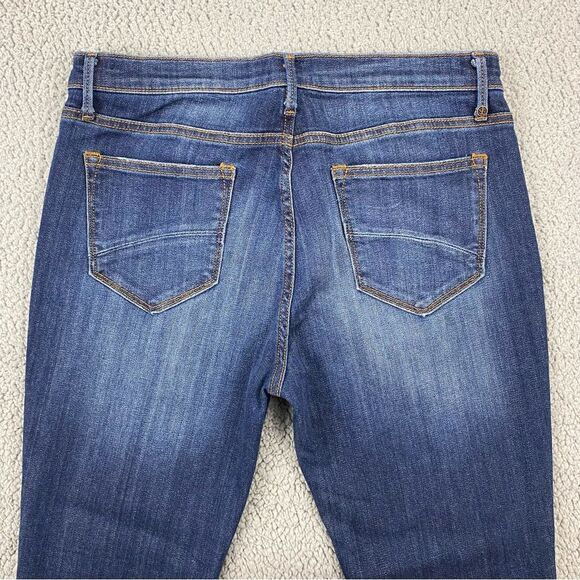 Driftwood Women's Jackie Stretch Dark Wash High Rise Jeans   Size:  32 - Picture 5 of 13